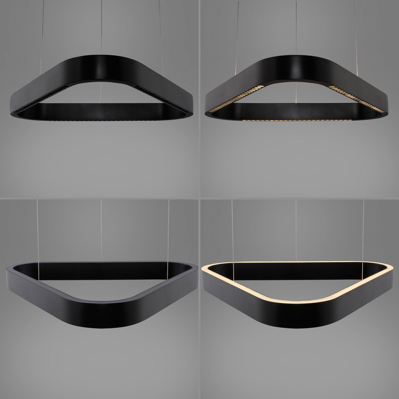 LED pendellampe Q-Stretto dimbar CCT fjernkontroll 60 cm lysbilde