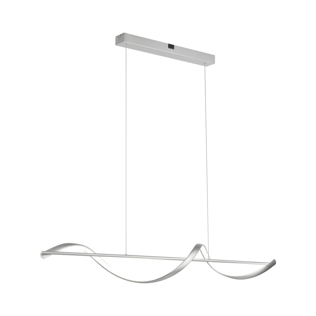 LED pendellampe Q-Swing dimbar CCT 121 cm stål Zigbee bakside