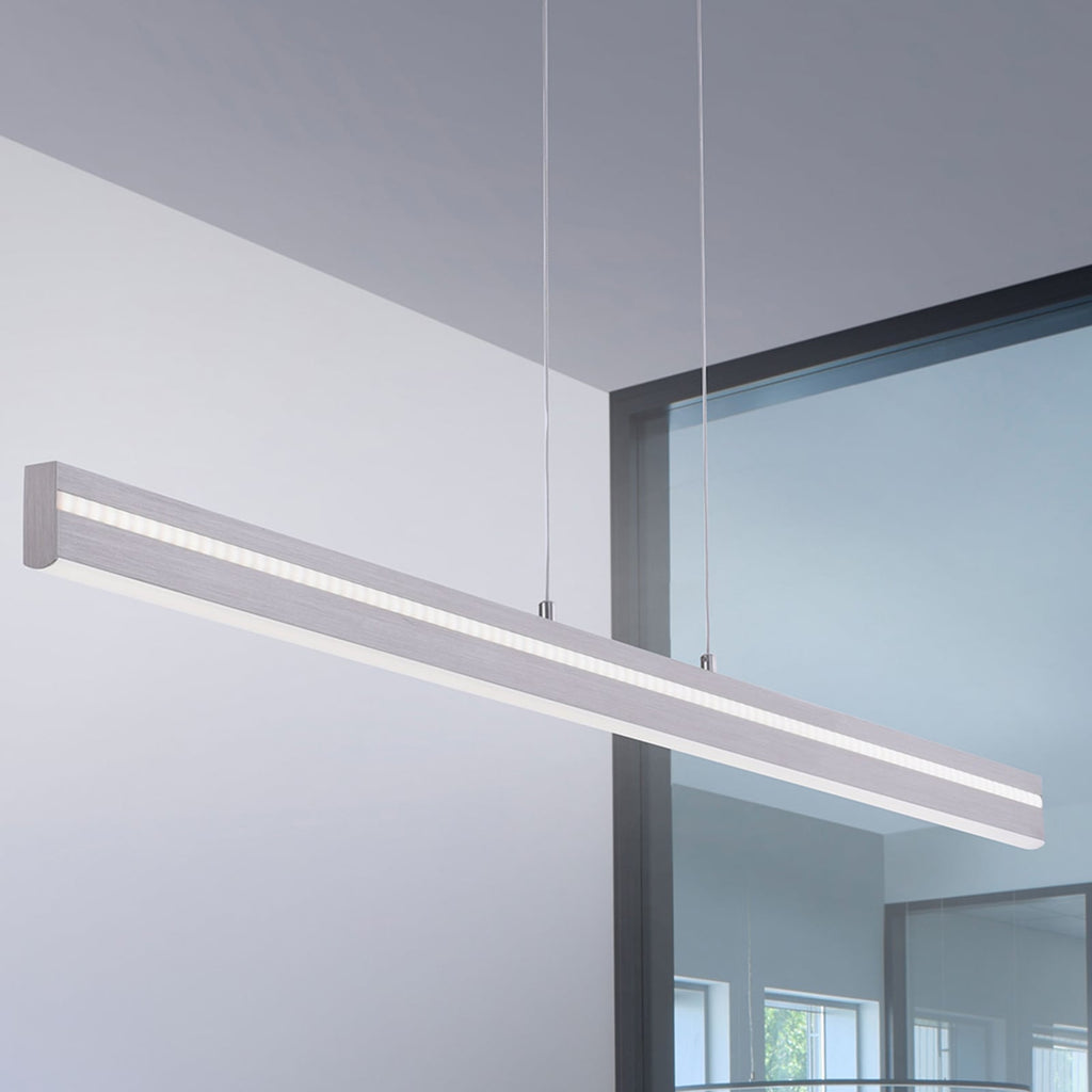 LED pendellampe Q-VITO bjelke 130 cm stål dimbar Zigbee bakside
