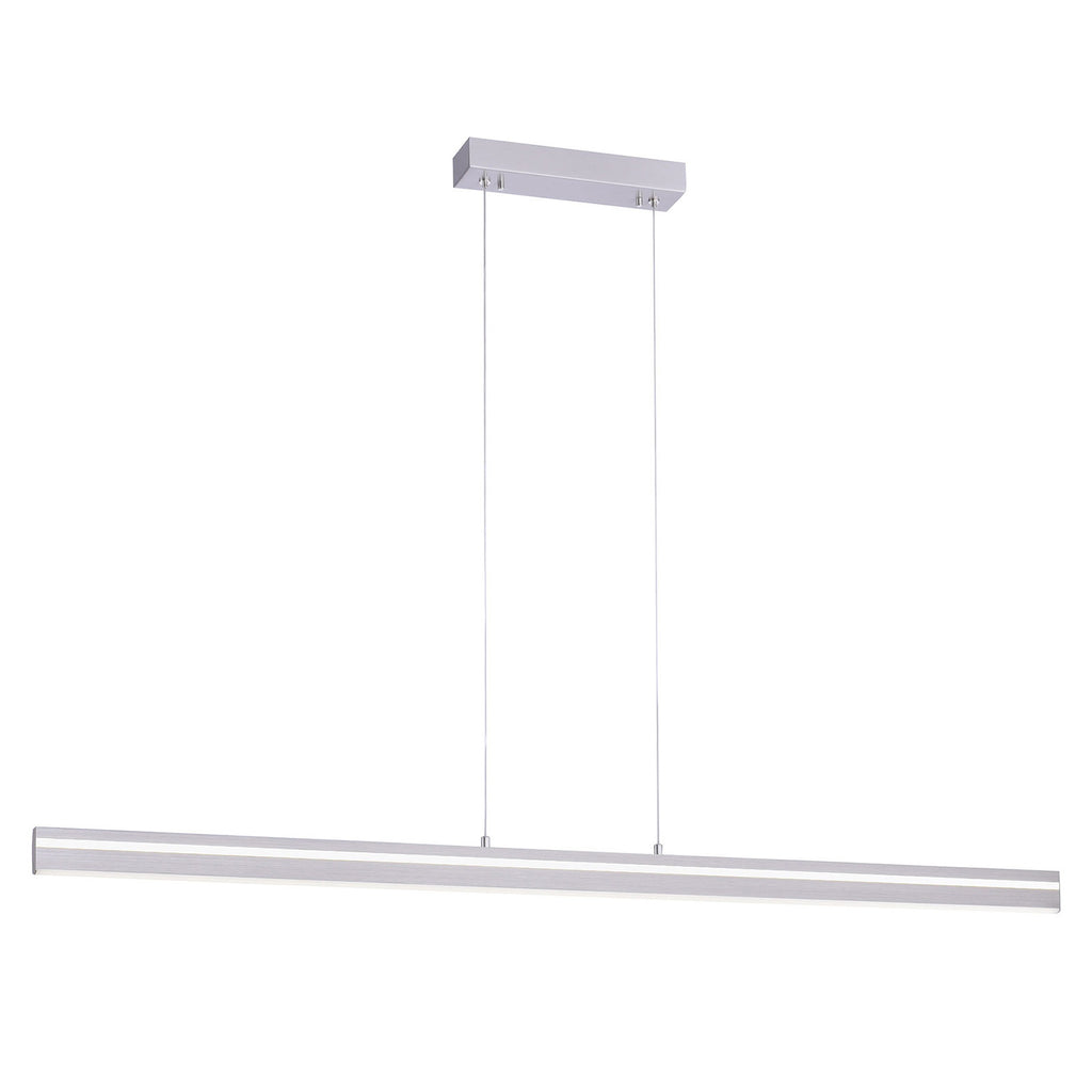 LED pendellampe Q-VITO bjelke 130 cm stål dimbar Zigbee detalj av lysarmatur