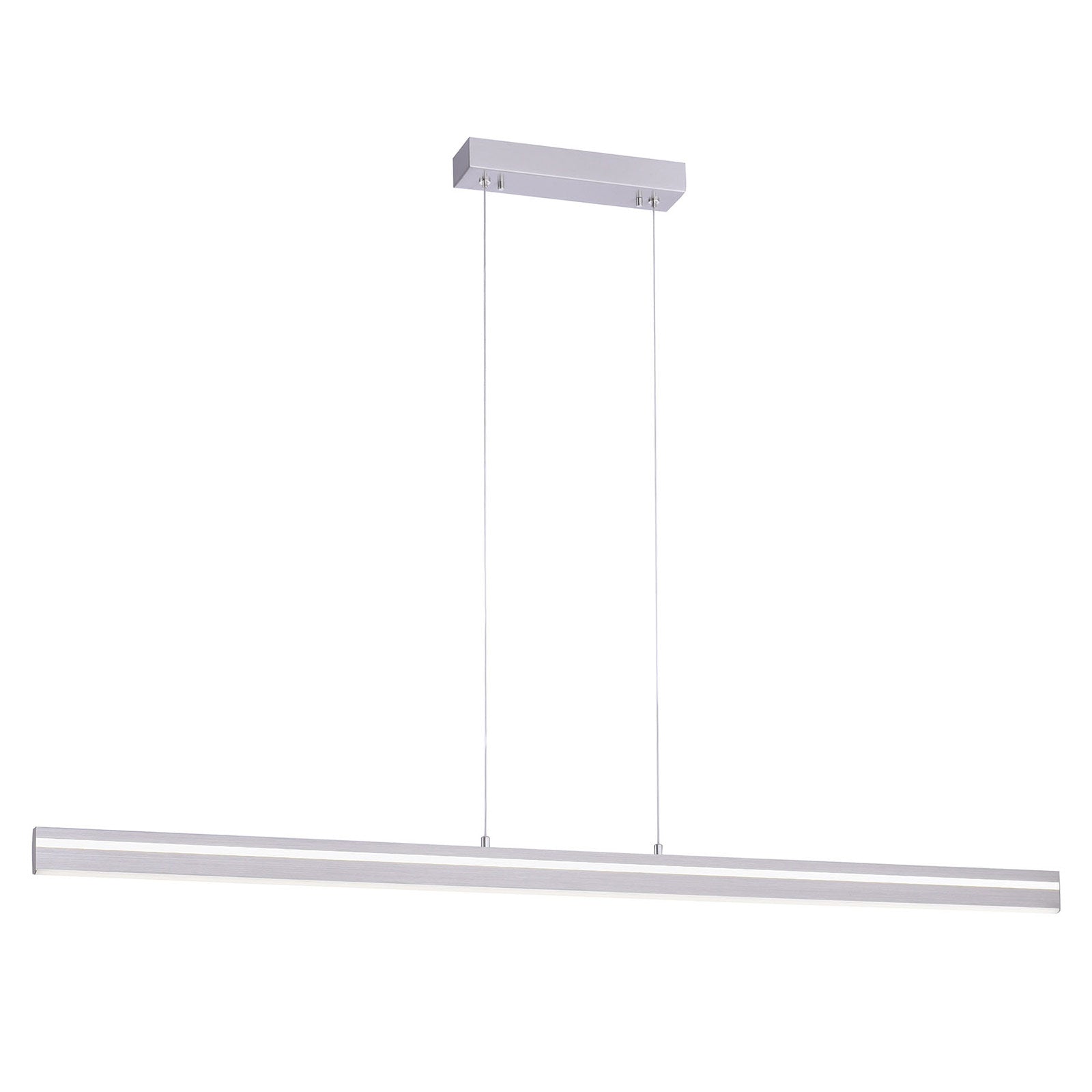 LED pendellampe Q-VITO bjelke 130 cm stål dimbar Zigbee detalj av lysarmatur