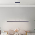 LED pendellampe Q-VITO bjelke dimbar antrasitt 130 cm Zigbee forfra
