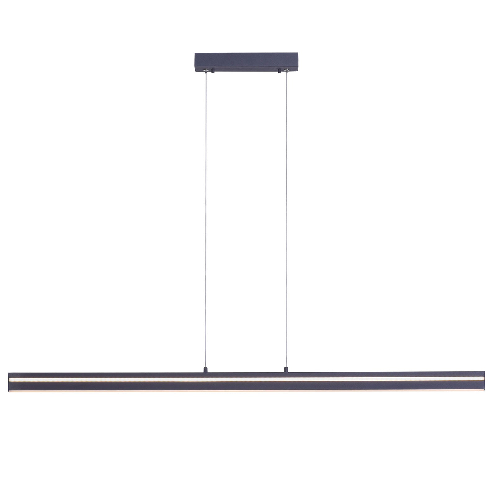 LED pendellampe Q-VITO bjelke dimbar antrasitt 130 cm Zigbee fjernkontroll