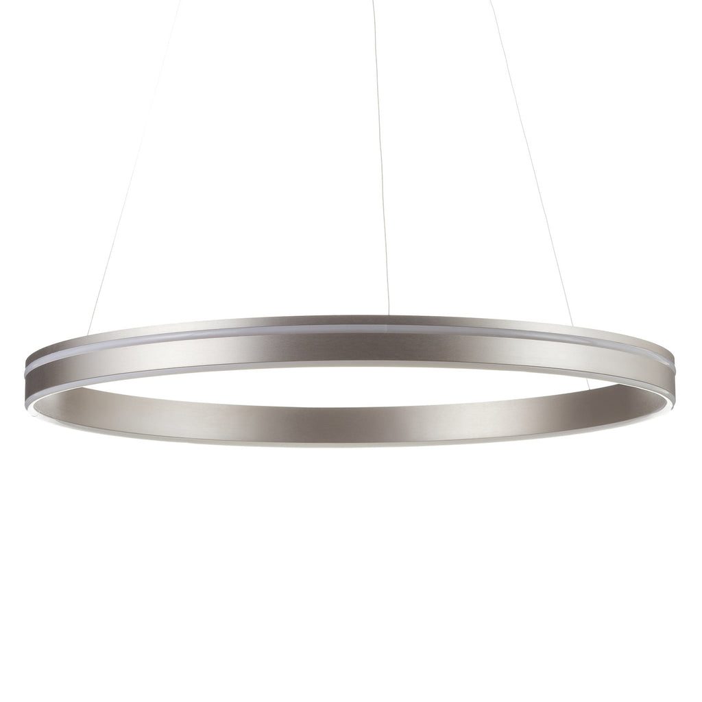 LED pendellampe Q-VITO ringform stål bakside