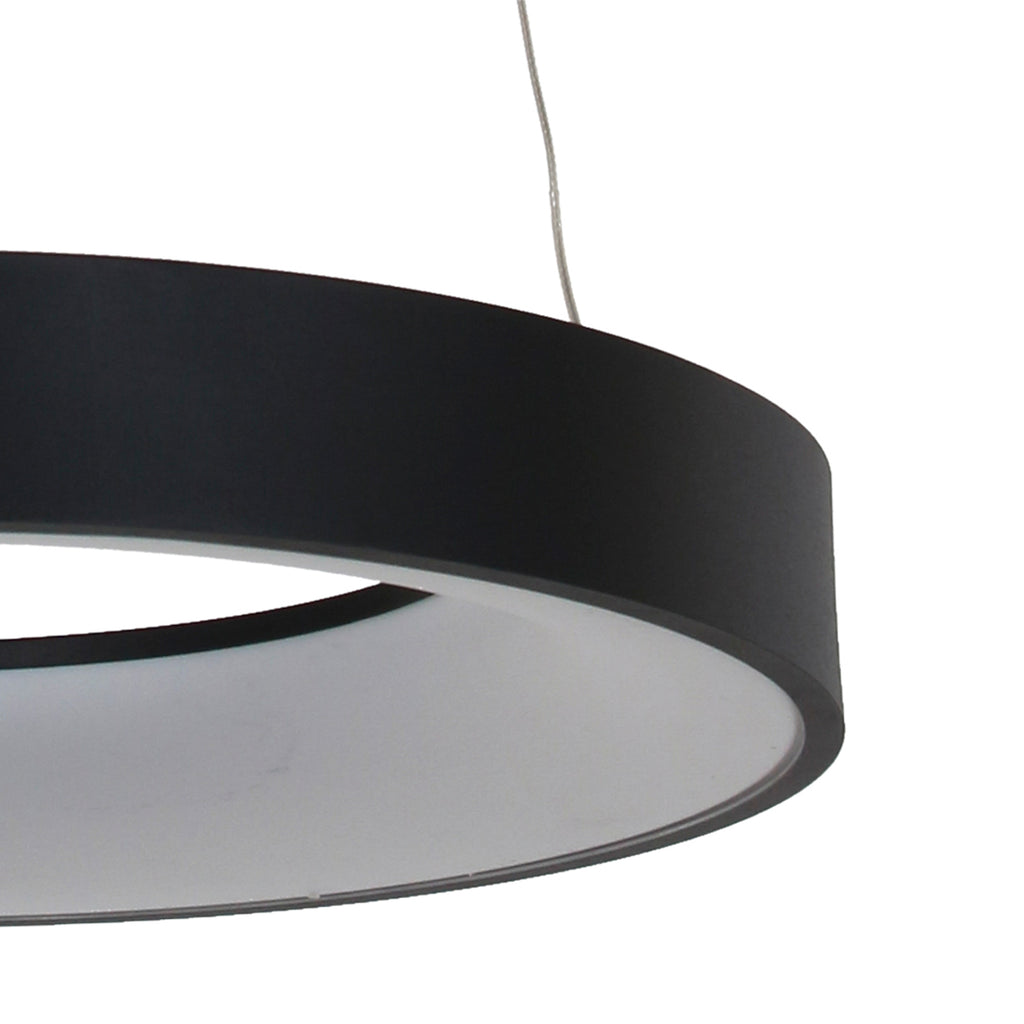 LED pendellampe Ringlede oversikt fra siden