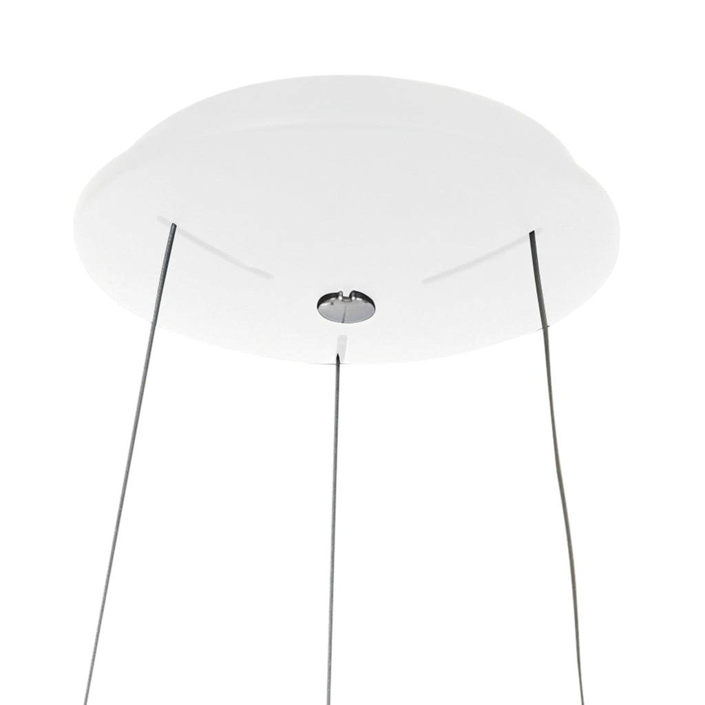 LED pendellampe Ringlede dimbar hvit Ø48 cm 40W oppheng og ledning