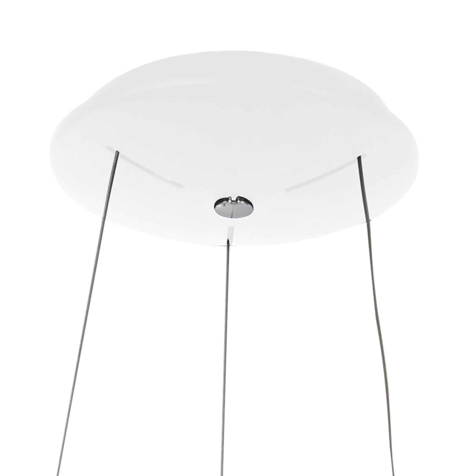 LED pendellampe Ringlede dimbar hvit Ø48 cm 40W oppheng og ledning