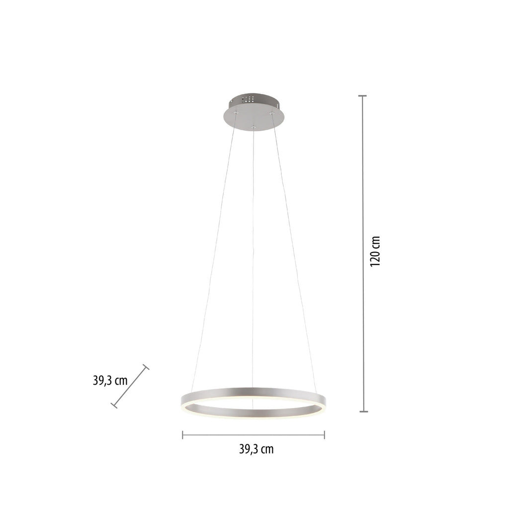 LED pendellampe Ritus aluminium dimbar montert