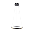 LED pendellampe Ritus dimbar antrasitt Ø39 cm forfra