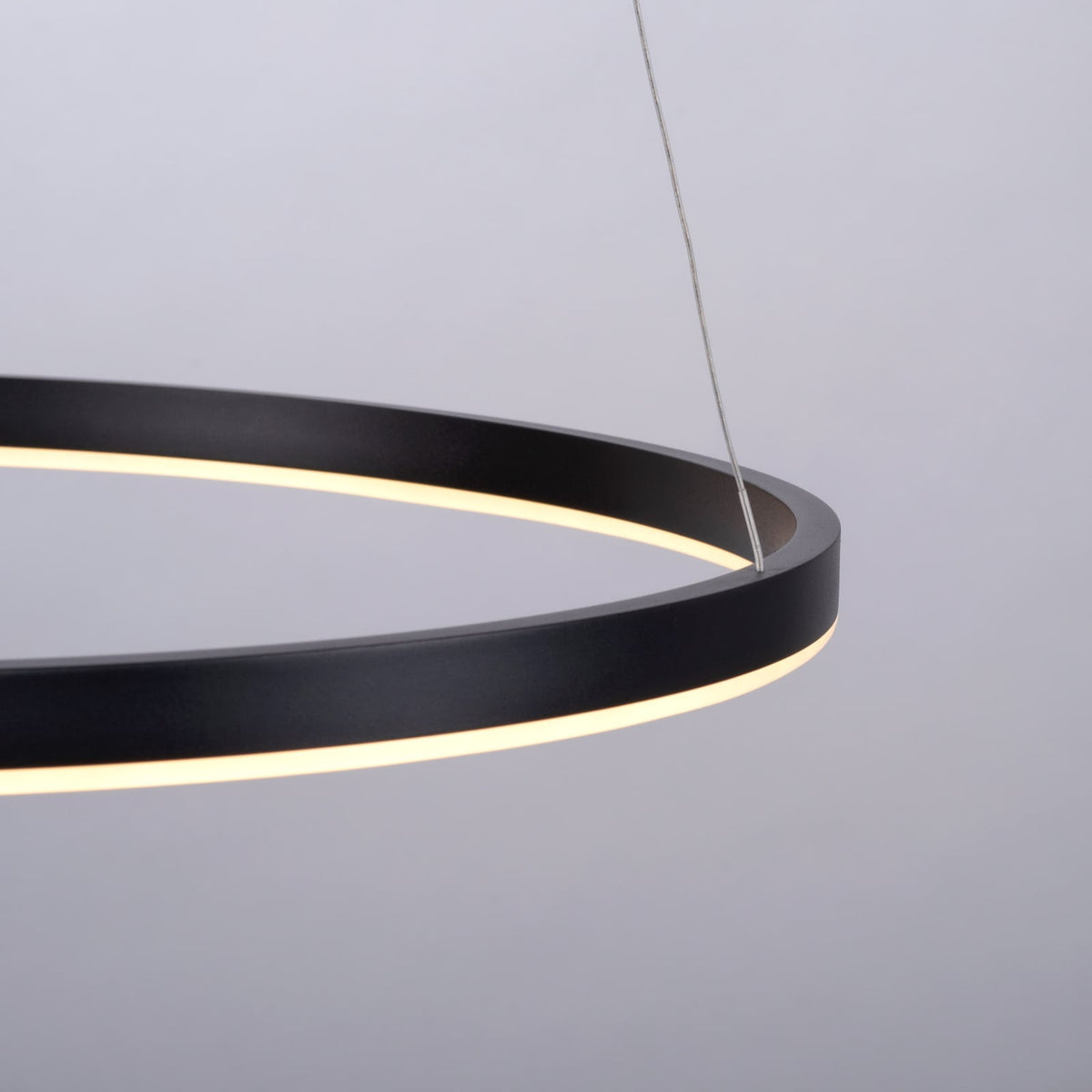 LED pendellampe Ritus dimbar antrasitt detalj