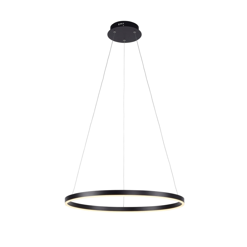 LED pendellampe Ritus dimbar antrasitt foran