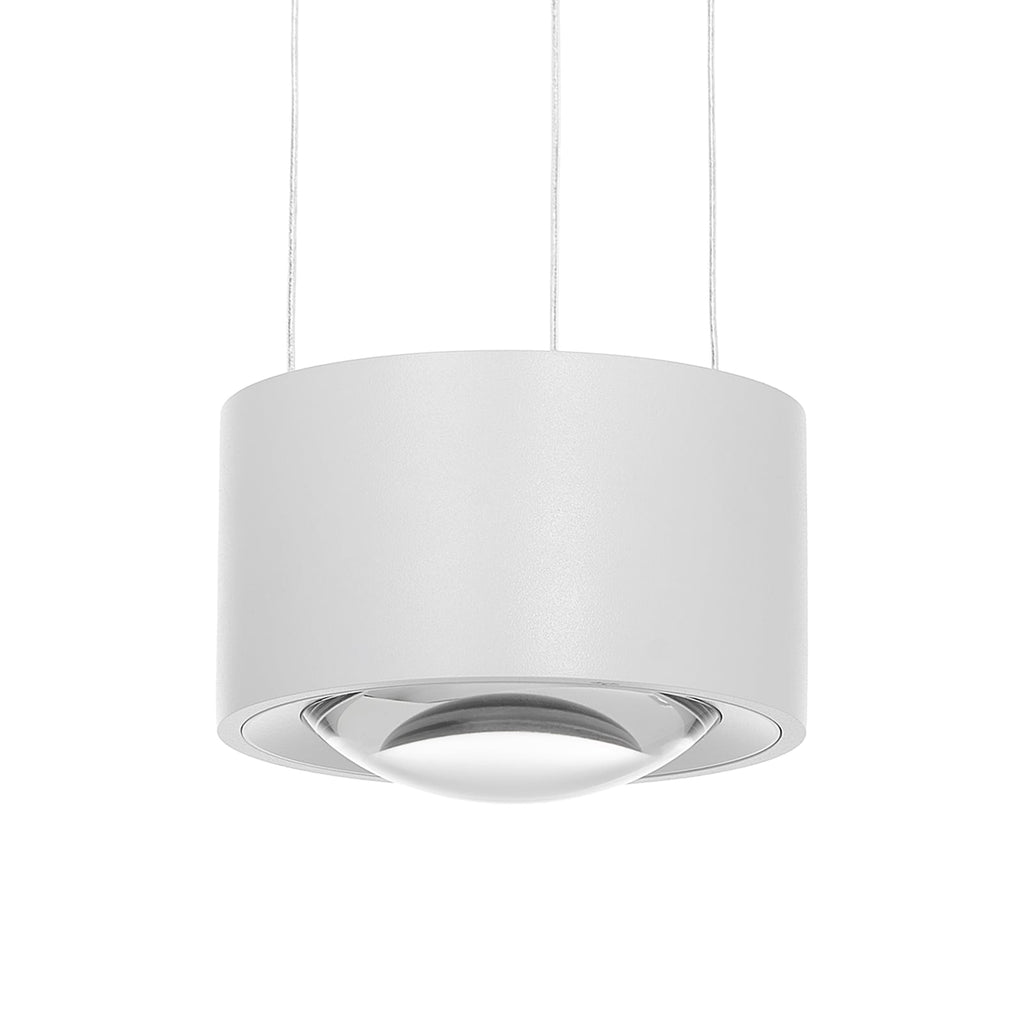 LED pendellampe Rotari opp og ned dimbar hvit Ø12 cm nærbilde av LED-lyskilde