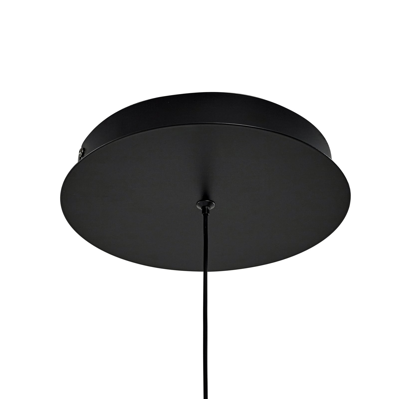 LED pendellampe Rovan svart Ø60 cm dimmer kontroll