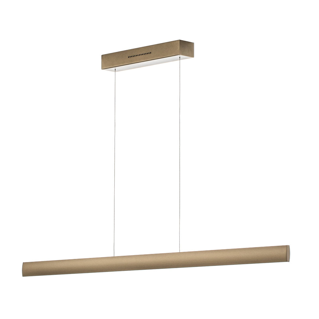 LED pendellampe Runa bronse 132 cm dimbar CCT montert i rom