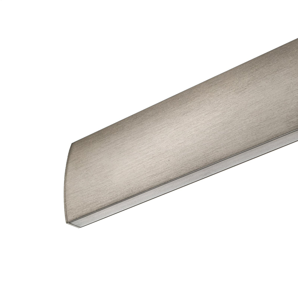 LED pendellampe Runa dimbar matt nikkel montert i rom