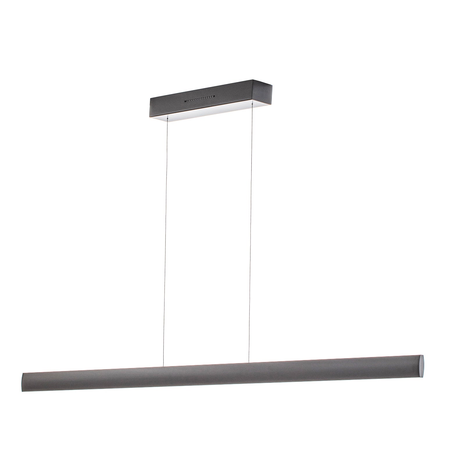 LED pendellampe Runa svart 152 cm 72W CCT dimbar montert i rom