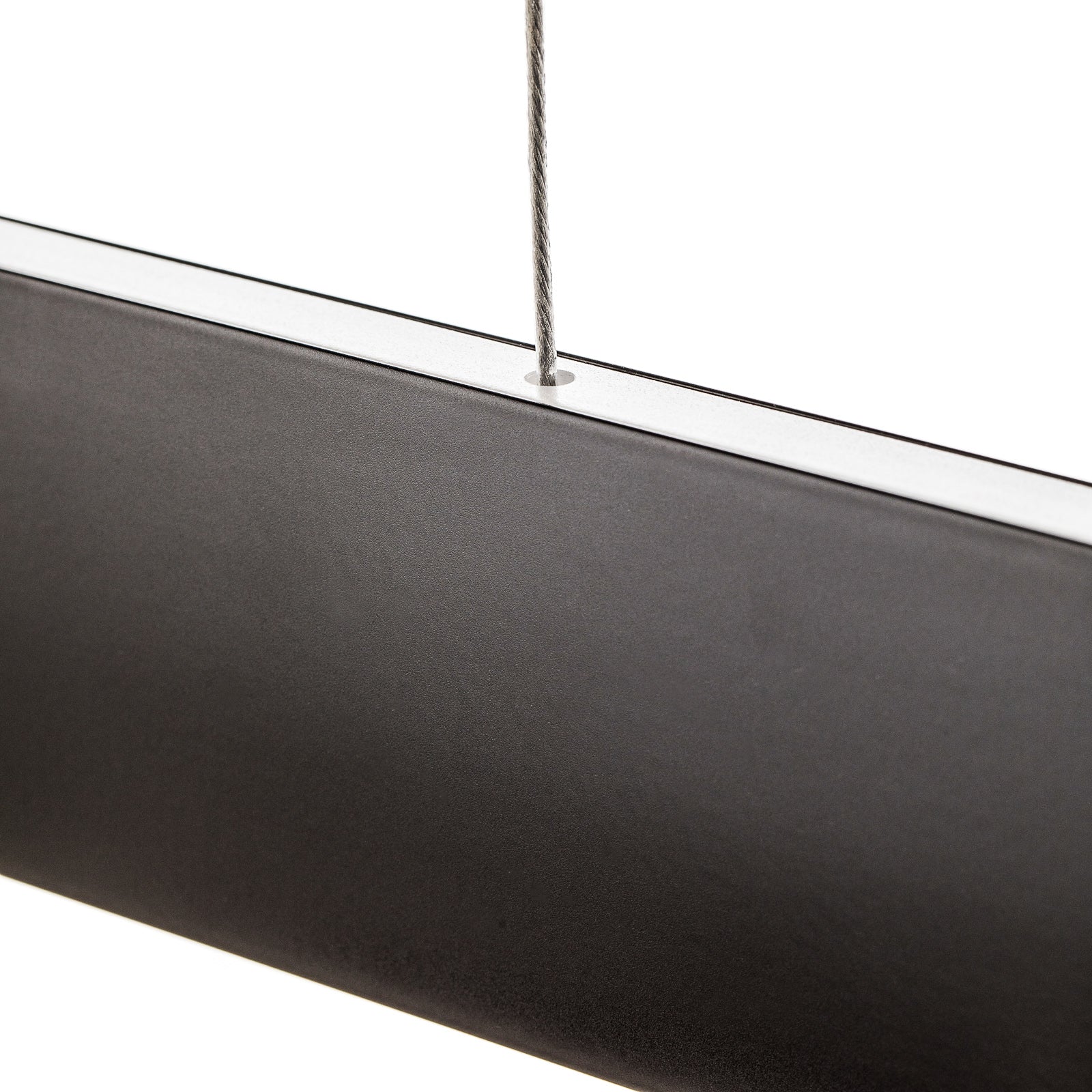 LED pendellampe Runa svart 152 cm 72W CCT dimbar metalloverflate