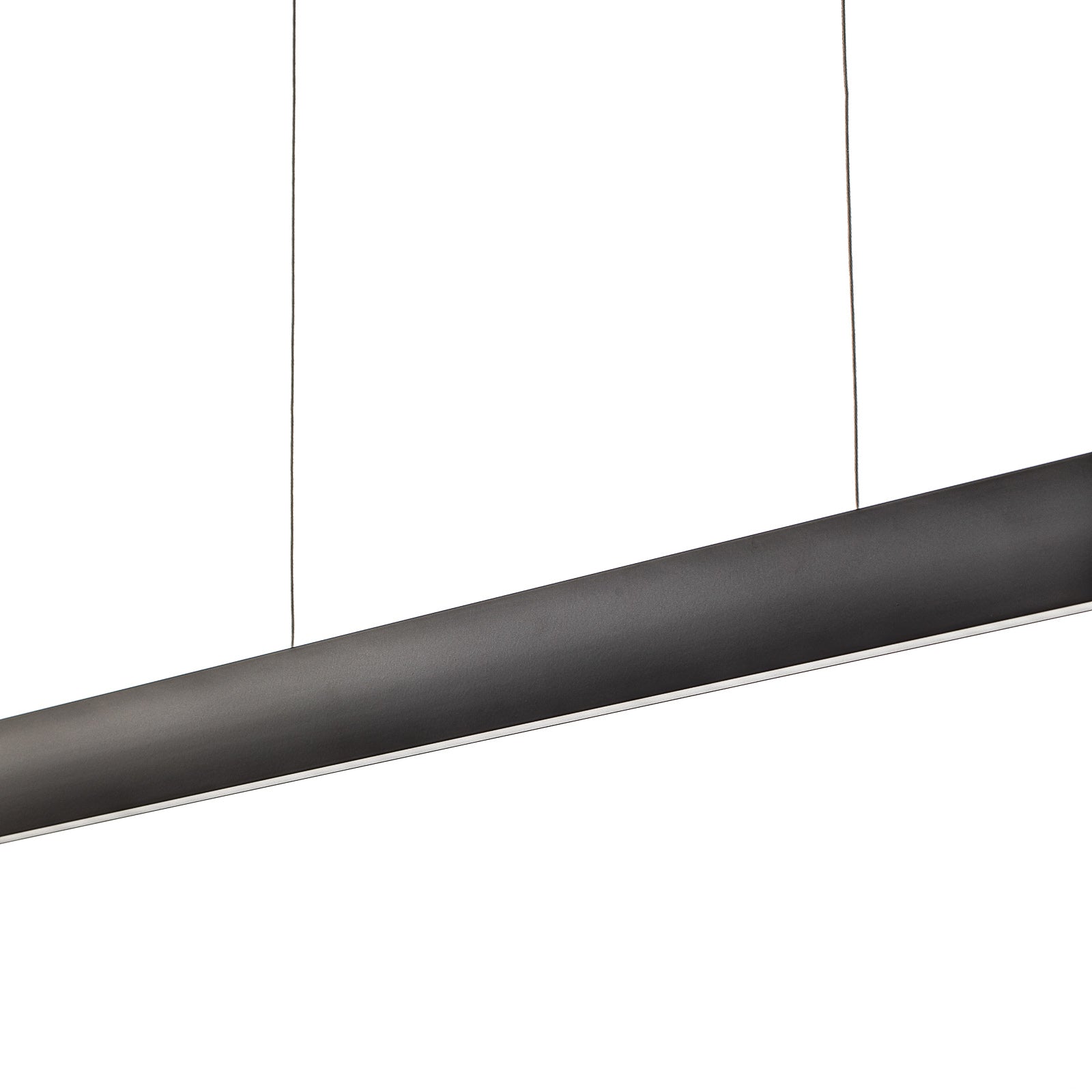 LED pendellampe Runa svart 152 cm 72W CCT dimbar dimmer detalj