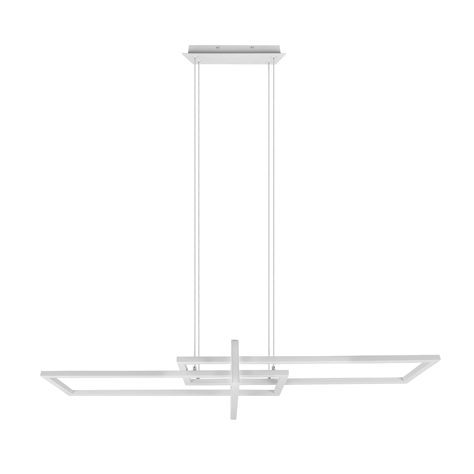 LED pendellampe Salinas dimbar hvit matt 110 cm 34W 4000K installasjon