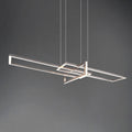 LED pendellampe Salinas matt nikkel dimbar 34W 3000K forfra