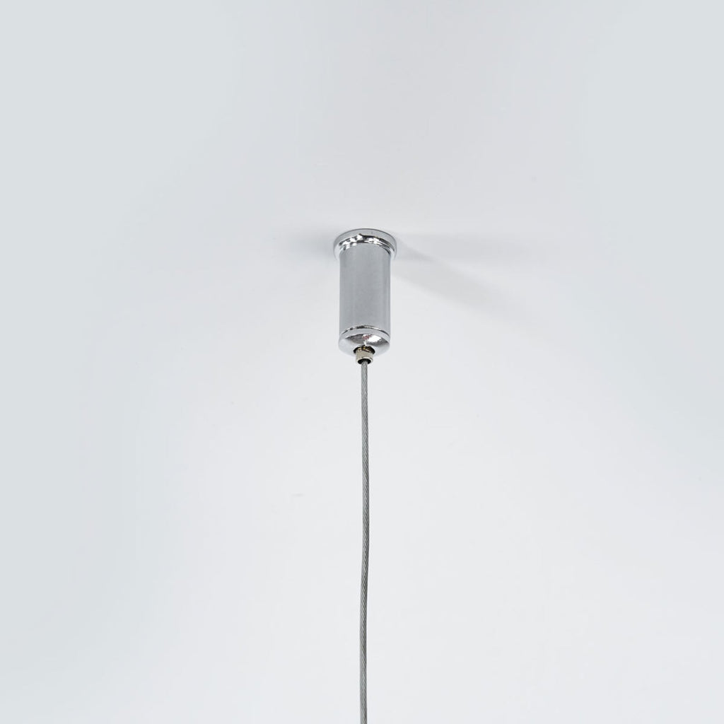 LED pendellampe Samu opp og ned dimbar hvit 120 cm 40W med dimmerkontroll