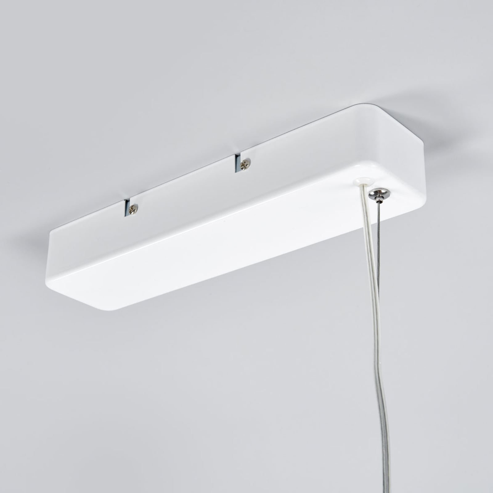 LED pendellampe Samu opp og ned dimbar hvit 120 cm 40W sideprofil