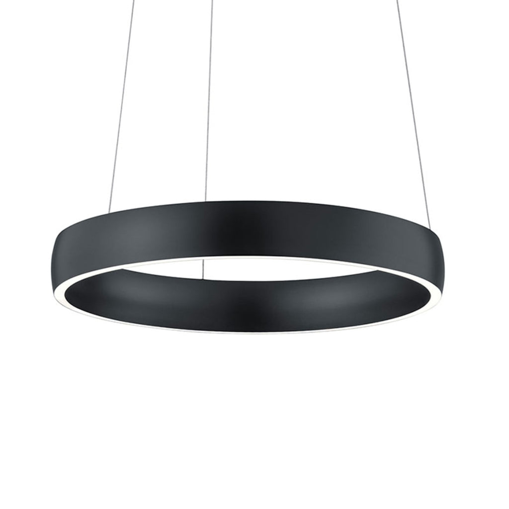 LED pendellampe Sara-40 svart dimbar Ø40 cm forfra