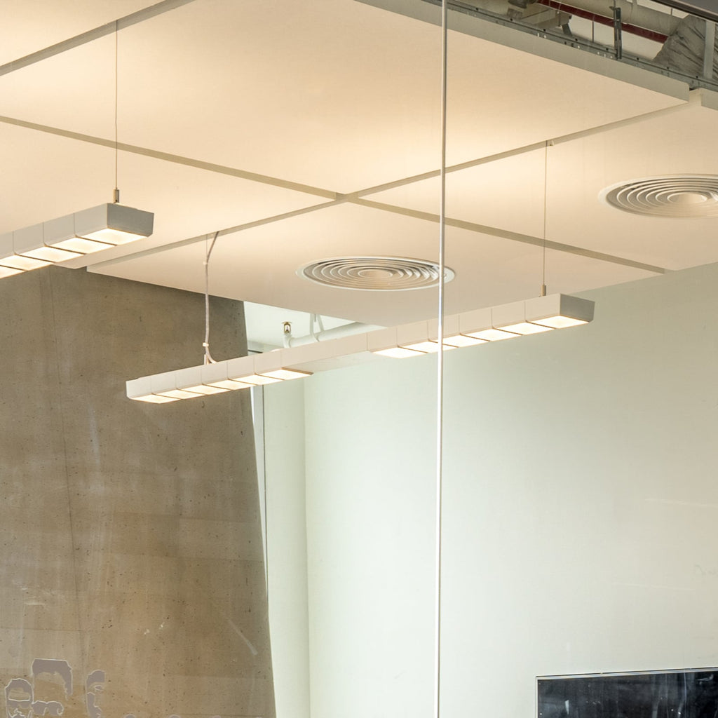 LED pendellampe Scriptus symmetrisk dimbar DALI 166 cm forfra