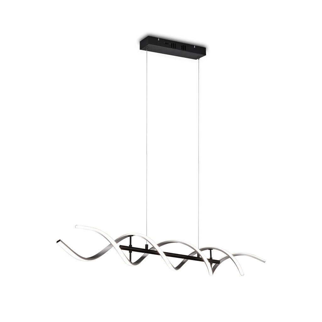 LED pendellampe Sequence dimbar CCT aluminium 104,5 cm bakside