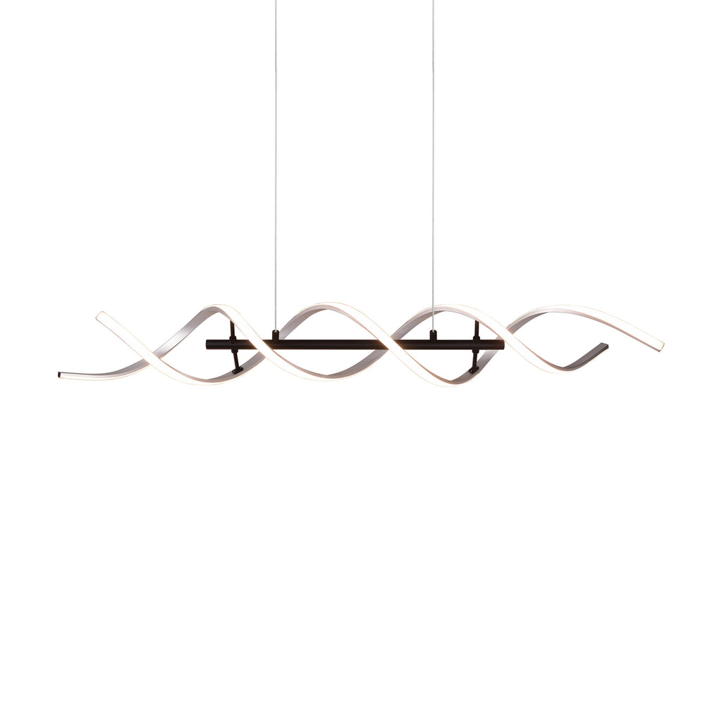 LED pendellampe Sequence dimbar CCT aluminium 104,5 cm veggbryter