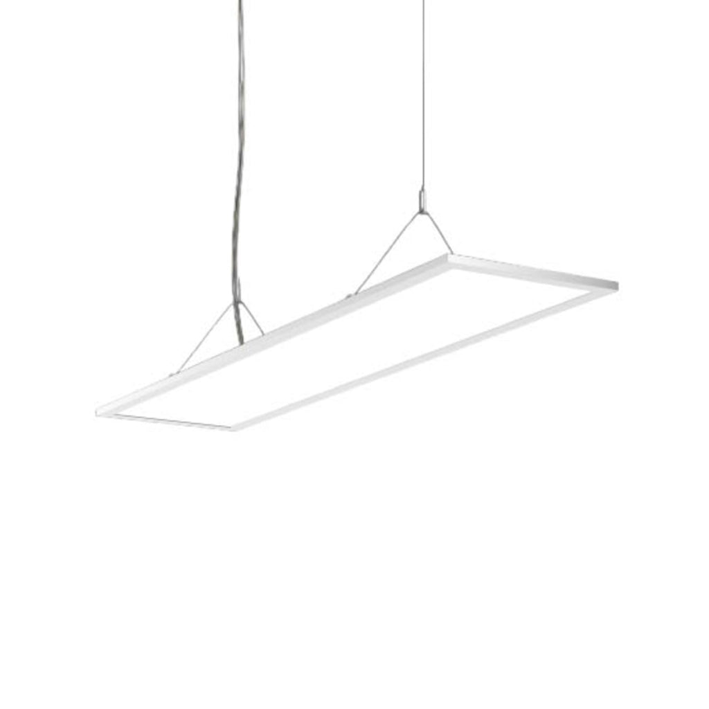 LED pendellampe Sidelite ECO opal hvit 120 cm forfra