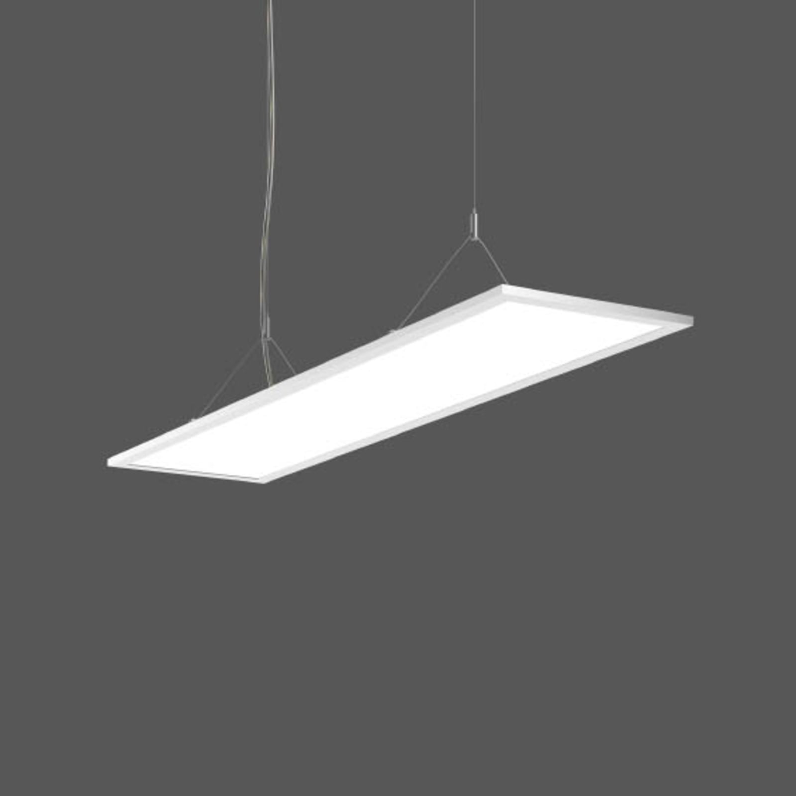 LED pendellampe Sidelite ECO opal hvit 120 cm detalj av oppheng