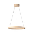 LED pendellampe Silvio CCT dimbar sand Ø60 cm forfra