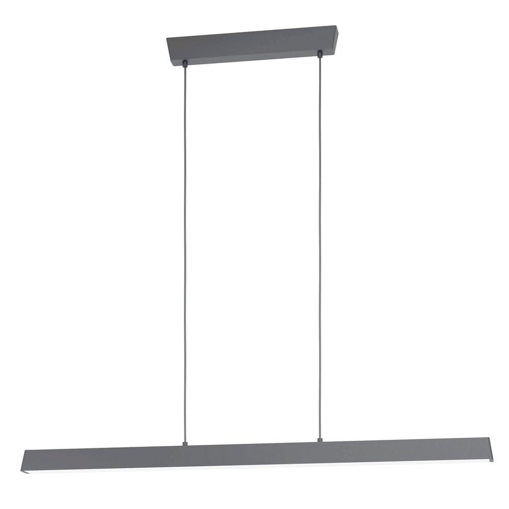 Montert LED pendellampe Simolaris-Z dimbar svart RGB CCT 122 cm over bord