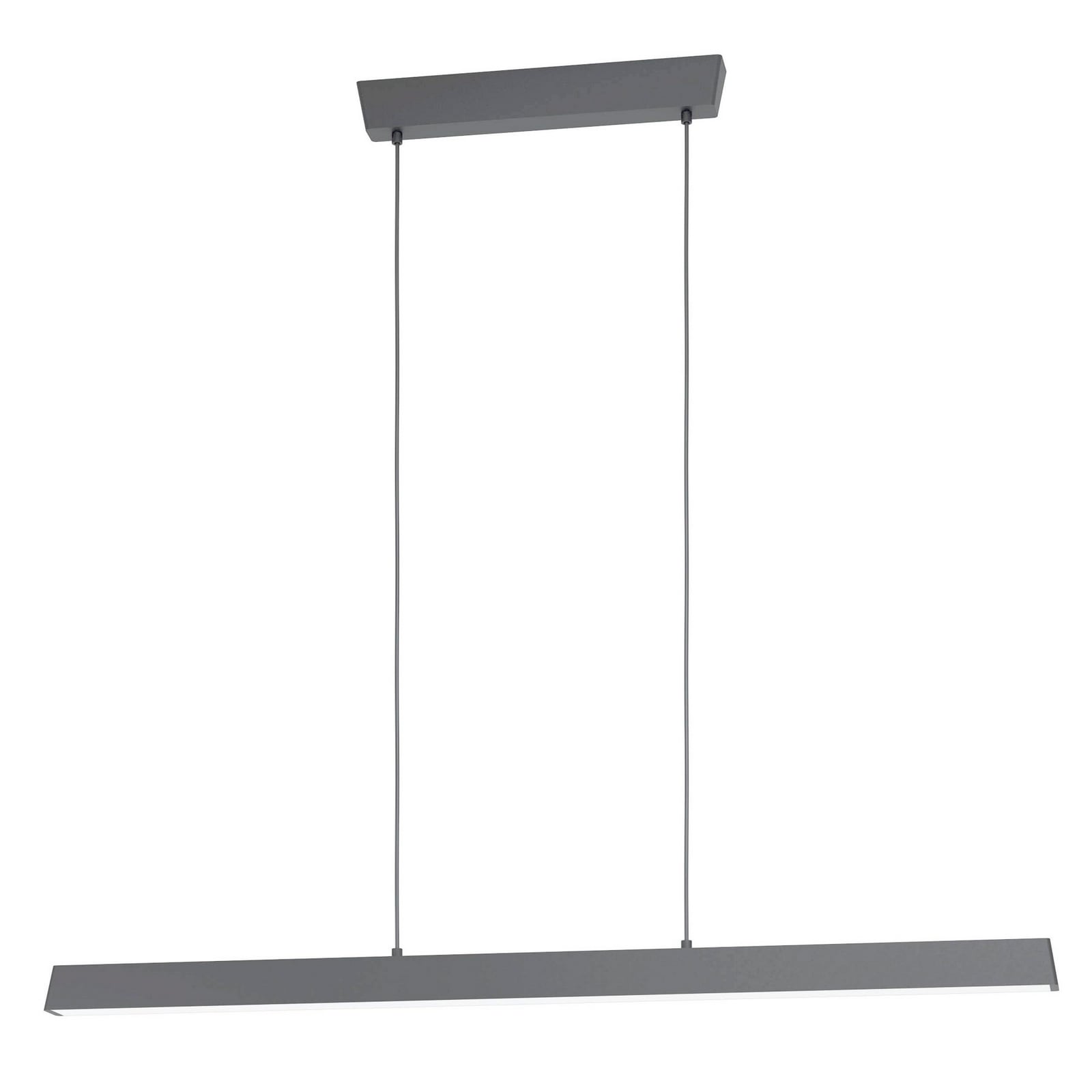 Montert LED pendellampe Simolaris-Z dimbar svart RGB CCT 122 cm over bord
