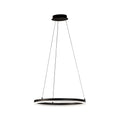 LED pendellampe Sirko svart/hvit CCT dimbar Ø60 cm forfra