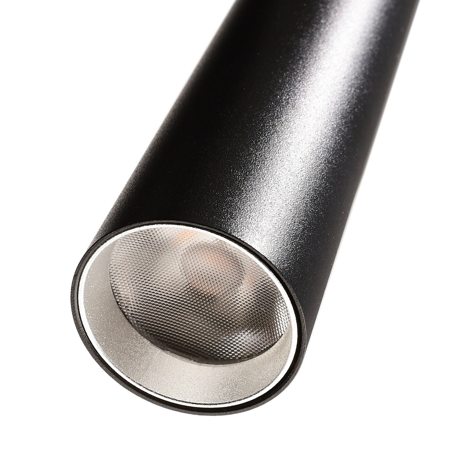 Montert LED pendellampe Slim dimbar svart aluminium 5W 2700K i rom