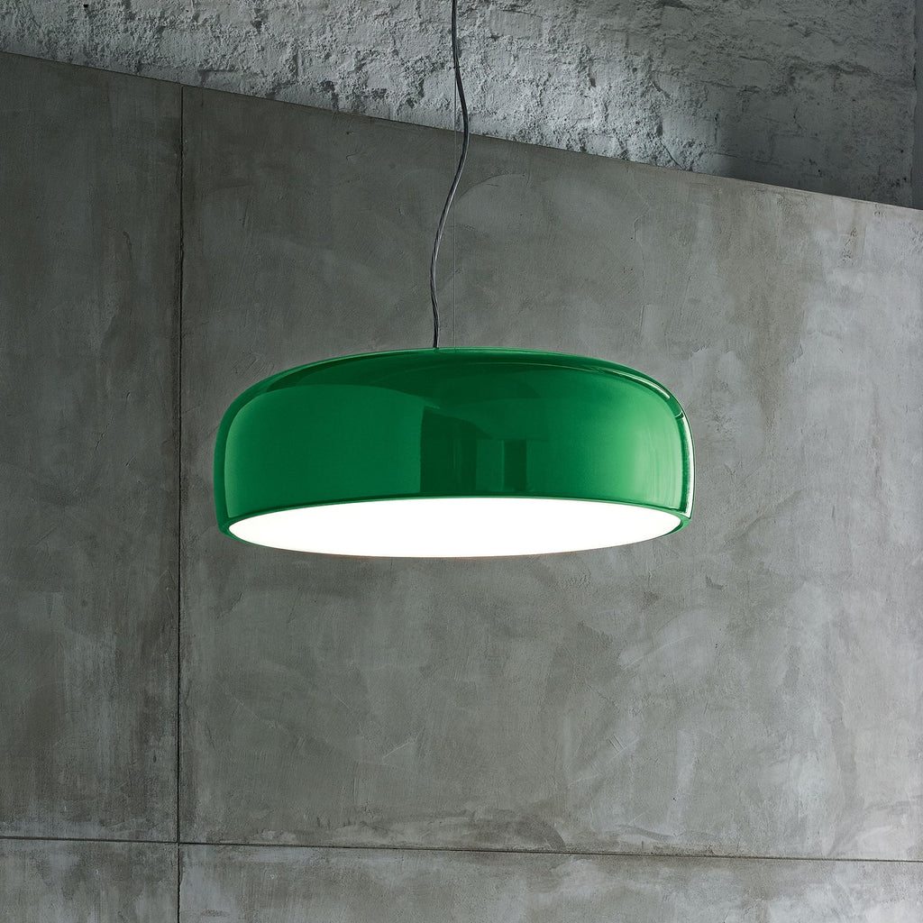 LED pendellampe Smithfield S Pro DALI dimbar grønn forfra