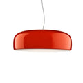 LED pendellampe Smithfield S Pro DALI dimbar rød Ø60 cm forfra