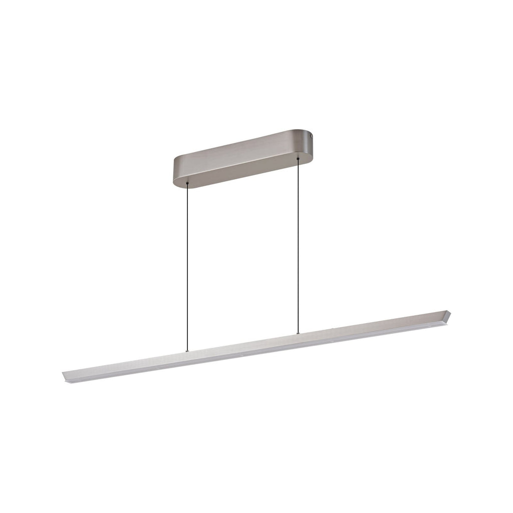 LED pendellampe Solvar sølv 117 cm nærbilde