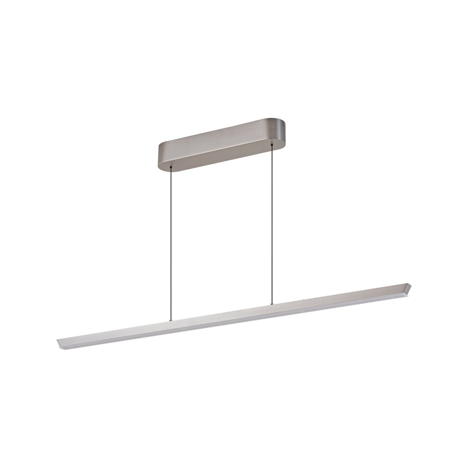 LED pendellampe Solvar sølv 117 cm nærbilde