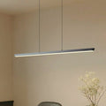LED pendellampe Solvar svart 117 cm dimbar CCT forfra