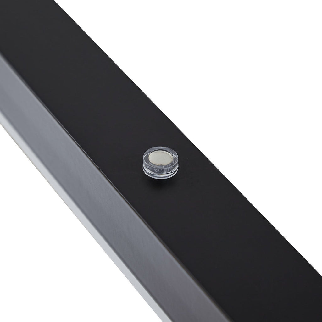 LED pendellampe Solvar svart 117 cm dimbar CCT sideprofil