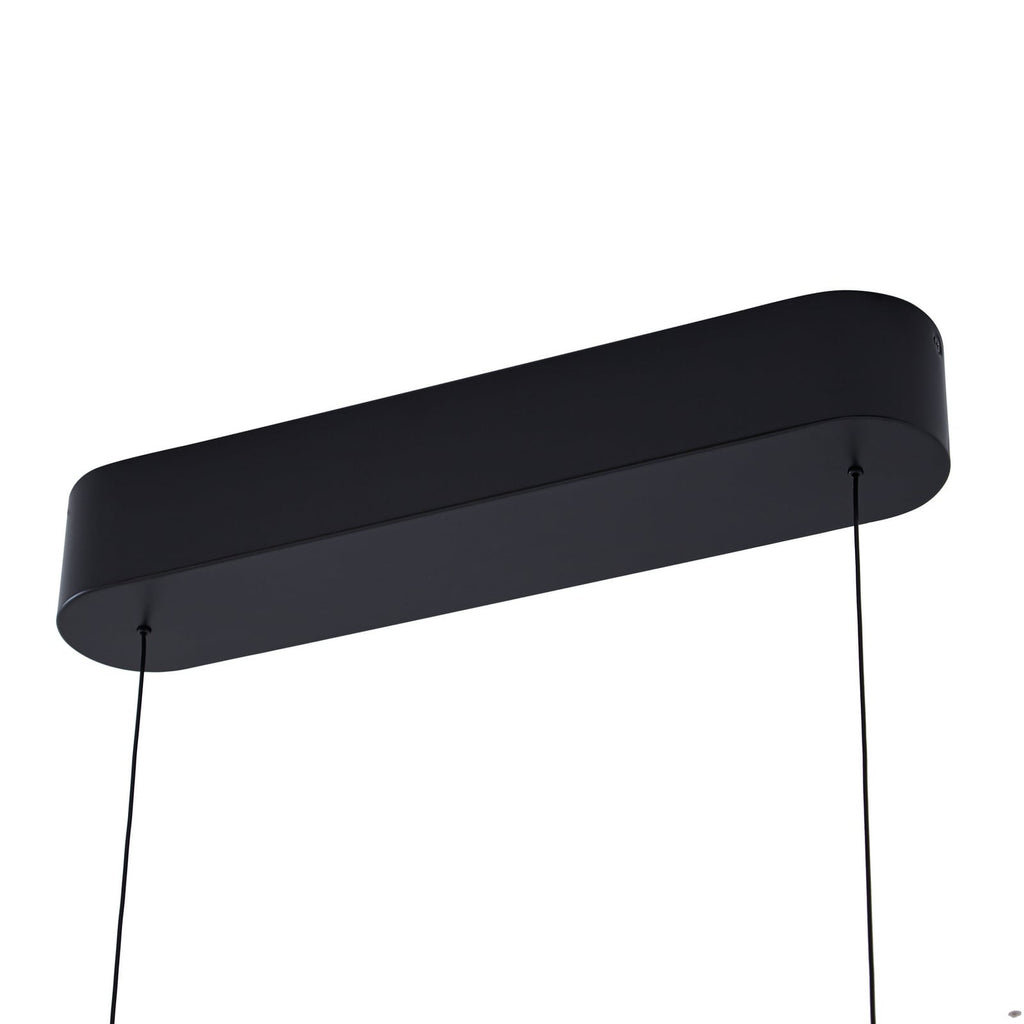 LED pendellampe Solvar svart 117 cm dimbar CCT oppheng og feste