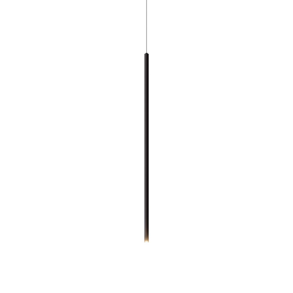 LED pendellampe Spago 60 T svart aluminium forfra