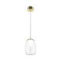 LED pendellampe Splash glass klar forfra