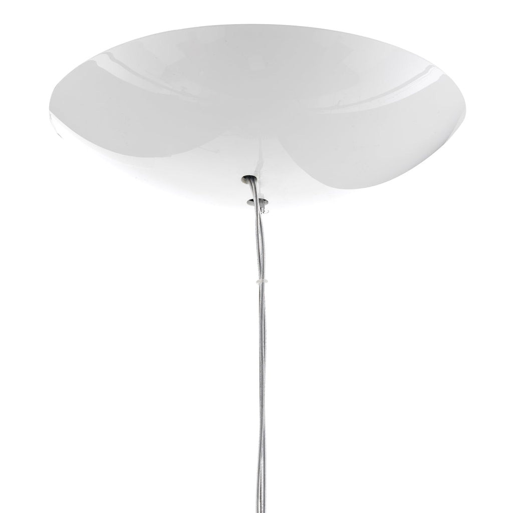 LED pendellampe Spokes 1 dimbar grafitt lys i mørkt rom