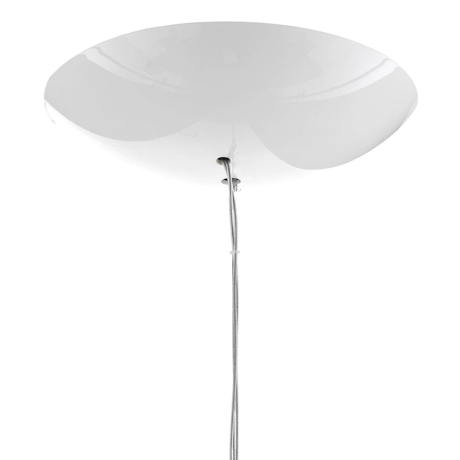 LED pendellampe Spokes 1 dimbar grafitt lys i mørkt rom