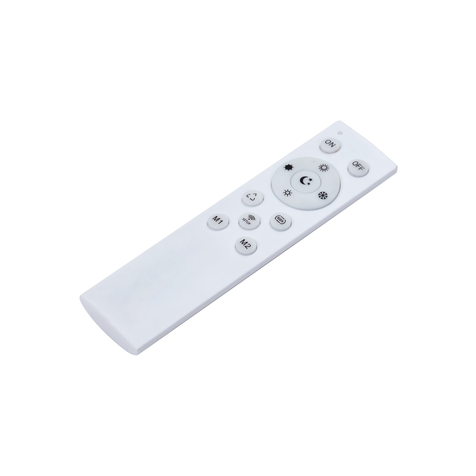LED pendellampe Squillo ring hvit Ø40 cm dimbar RGBW Tuya appstyring