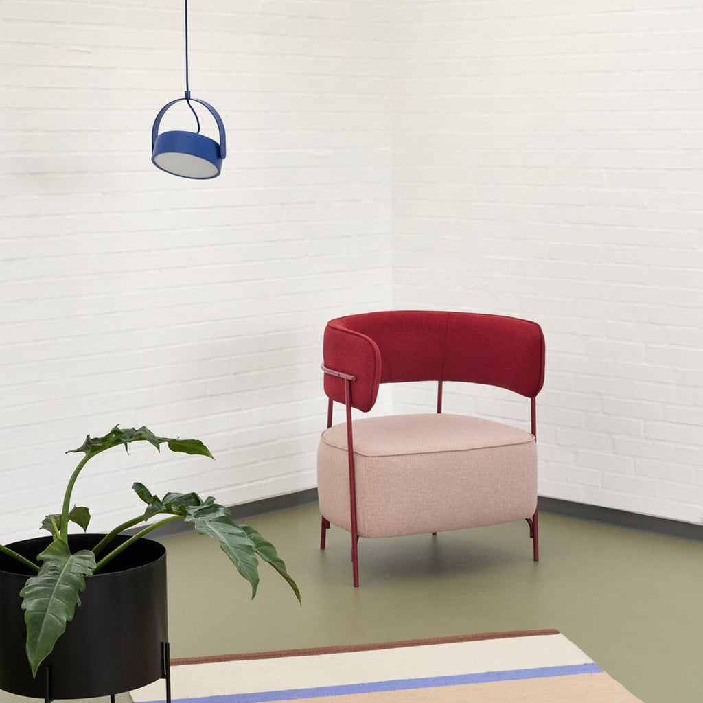 LED pendellampe Stage jern blå 30W 3000K bakside